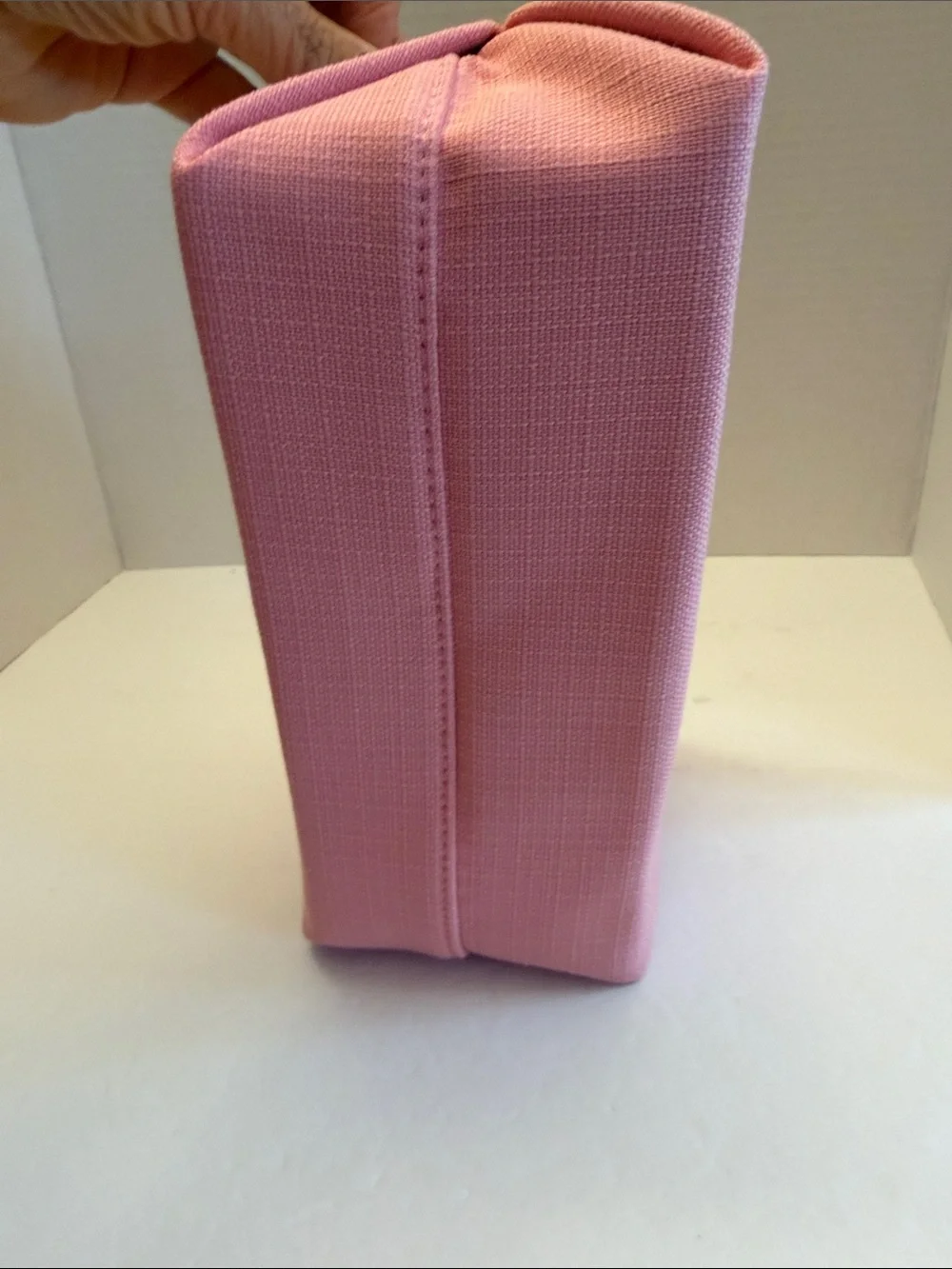 Lancôme Pink Women's Cosmetic Pouch 8.5” x 5.5” x 4” Deep